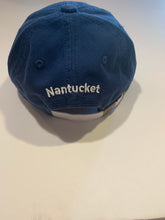 Blue lobster hat with Nantucket