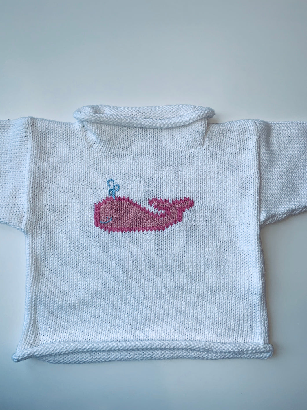White whale sweater