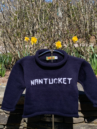 Navy Nantucket sweater