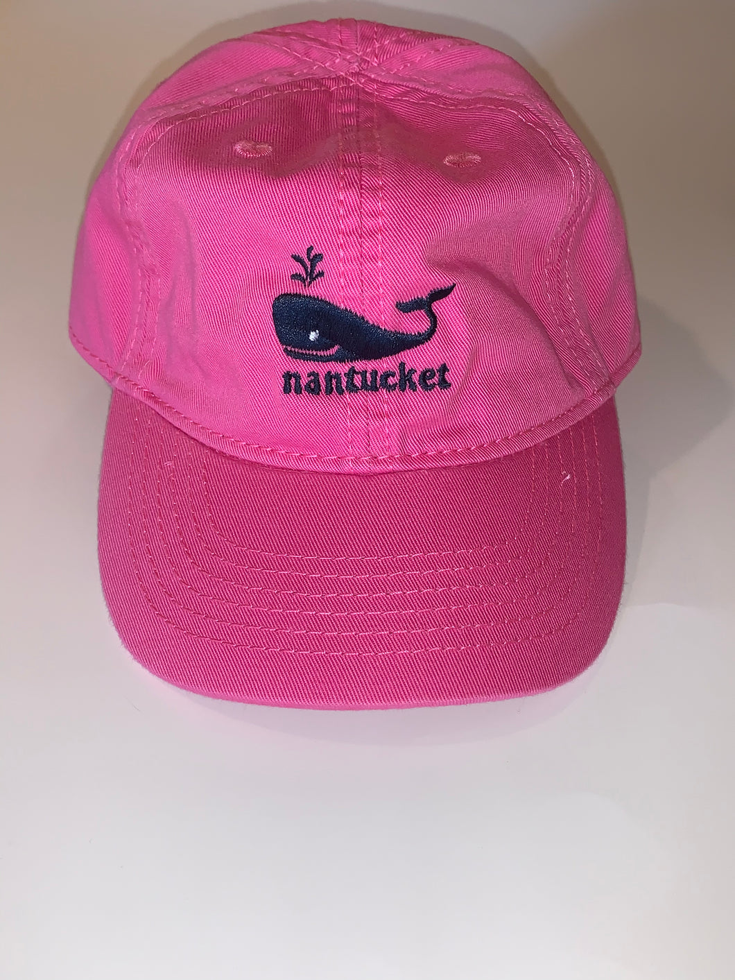 Pink Nantucket baseball hat